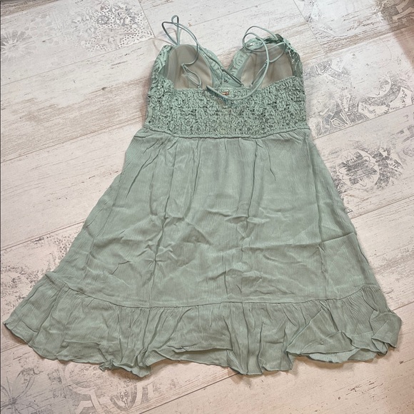 PINK Victoria's Secret Wintergreen Crochet Dress Size Large - Picture 8 of 10